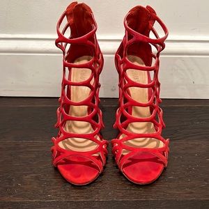 Red Schutz Sandals